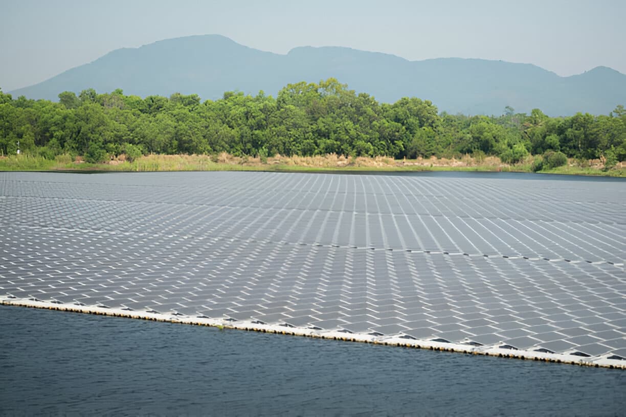 A colletion of solar panels